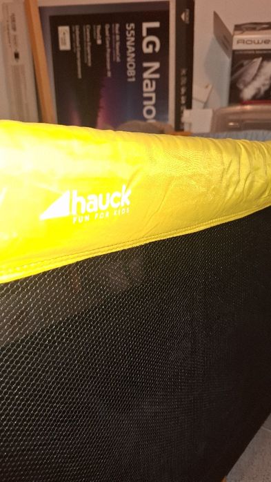 Cama de viagem marca hauck