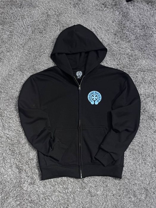 кофта chrome hearts blue