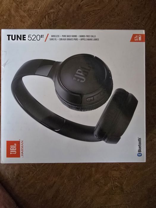 Навушники JBL Tune 520 BT (JBLT520BTBLK) Black
