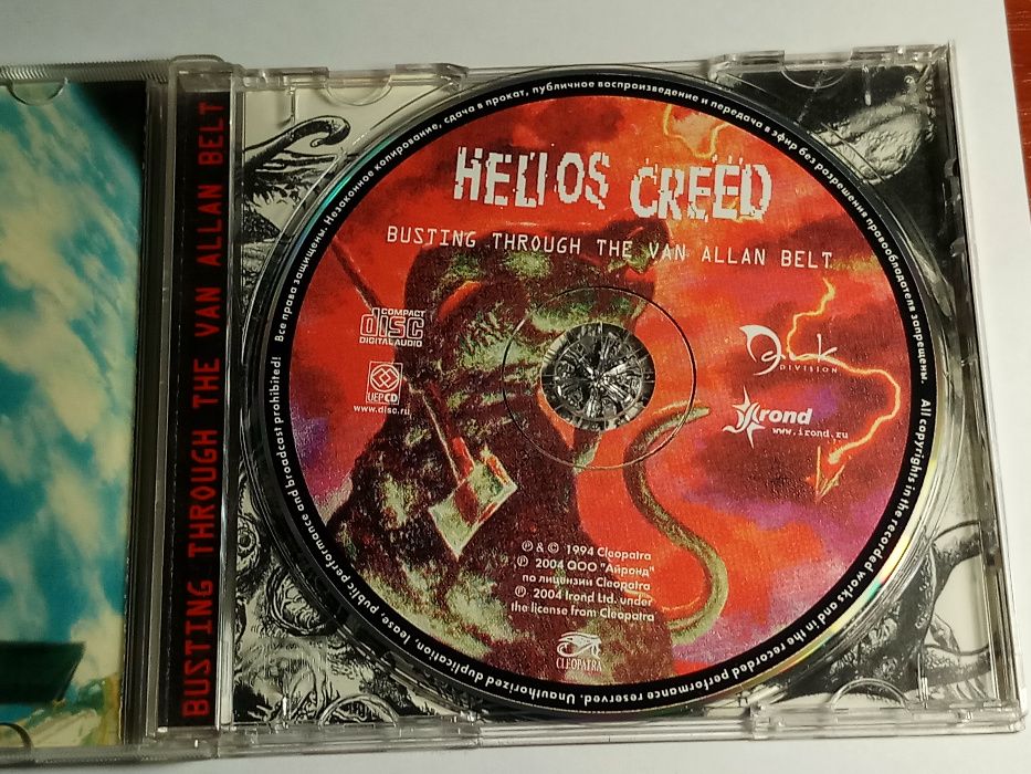 Лицензионный CD Helios Creed "Busting Through The Van Allan Belt"