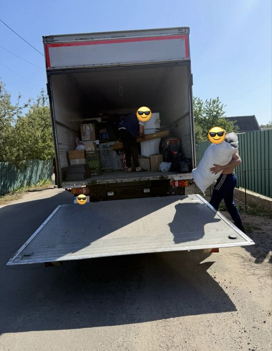 Домашній переізд/Вантажні перевезення/Авто 2т, 3.5т, 5т, 7т, 10т, 20т