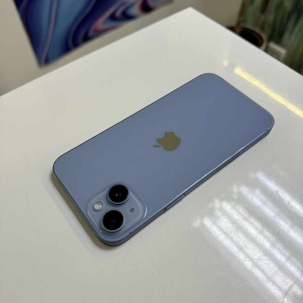 Айфон iPhone 14 Plus 256GB Blue синий E-sim АКБ 92% Neverlock ГАРАНТИЯ