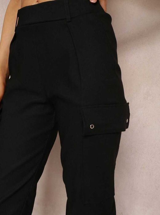 NOWE spodnie bojówki czarne M/38