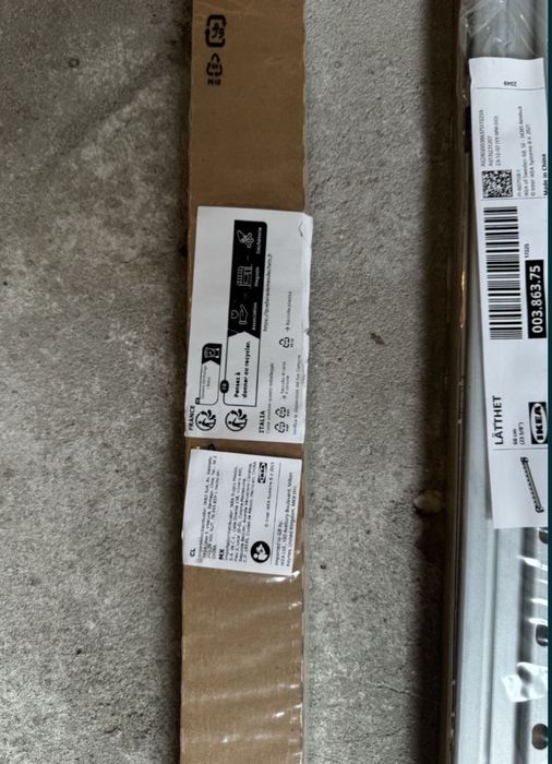 szyny Ikea latthed 60 cm. Posiadam 2 szt.