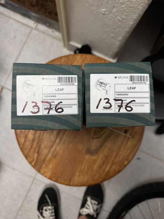 Torneiras de passagem Bruma