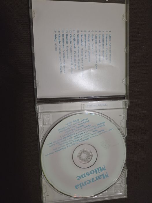Marzenia miłosne płyta CD