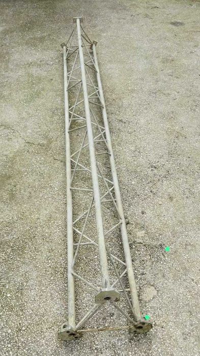Torre de Antena Completa - 24 Metros - 8 Módulos de 3m - Bom estado.