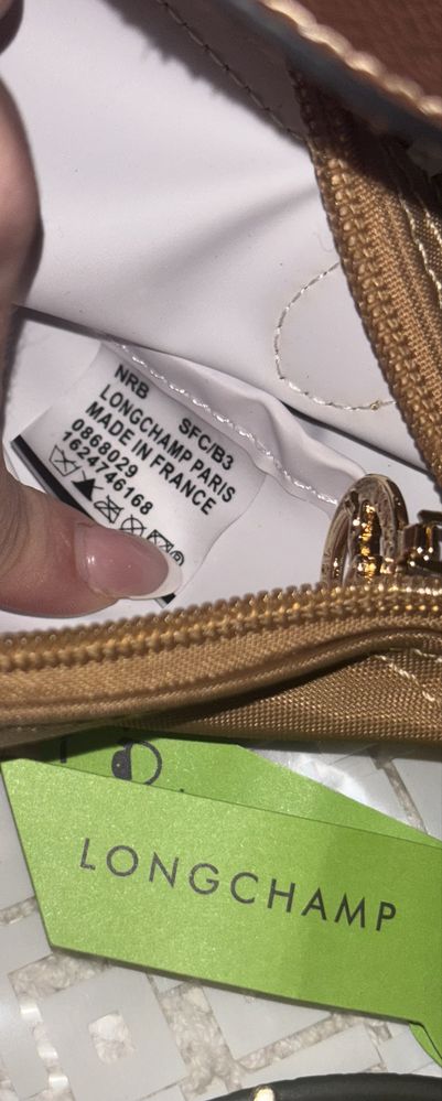 Mini Longchamp Castanha