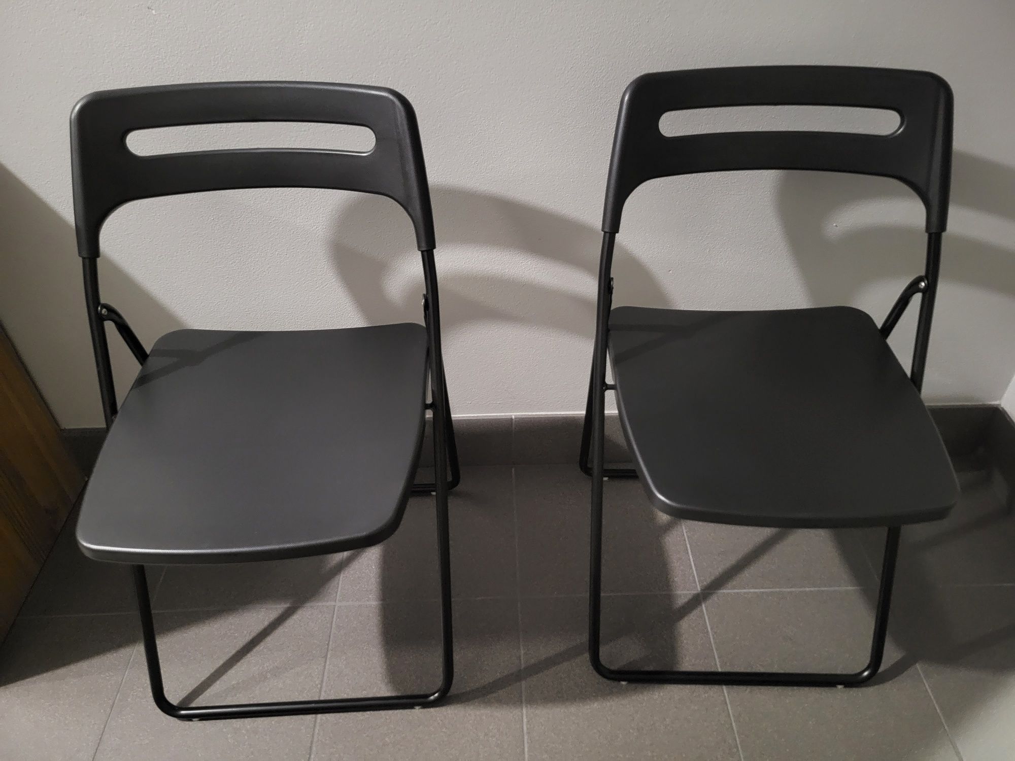 2 szt. Krzesła składane Nisse Ikea