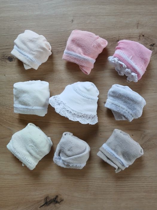 Skarpetki niemowlęce zestaw dla dziewczynki