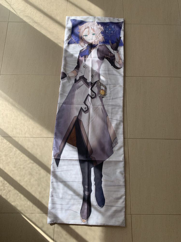 Body pillow Genshin Impact - Albedo 150 x 45 cm (amofada não incluída)