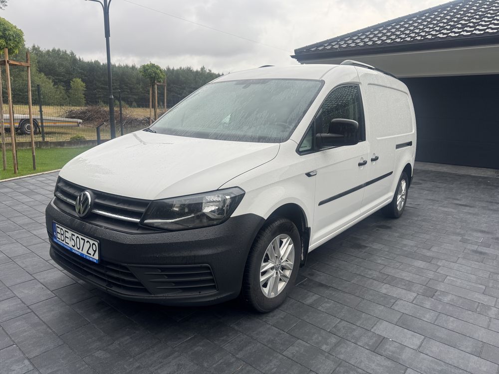 Volkswagen Caddy Maxi 2.0 TDI DSG Navi Kamera Hak Webasto 2x przesuwne