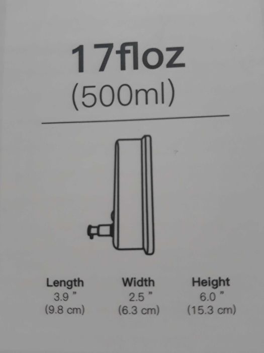 Dozownik do mydła AIKE naścienny ręczny ze stali nierdzewnej 500ml