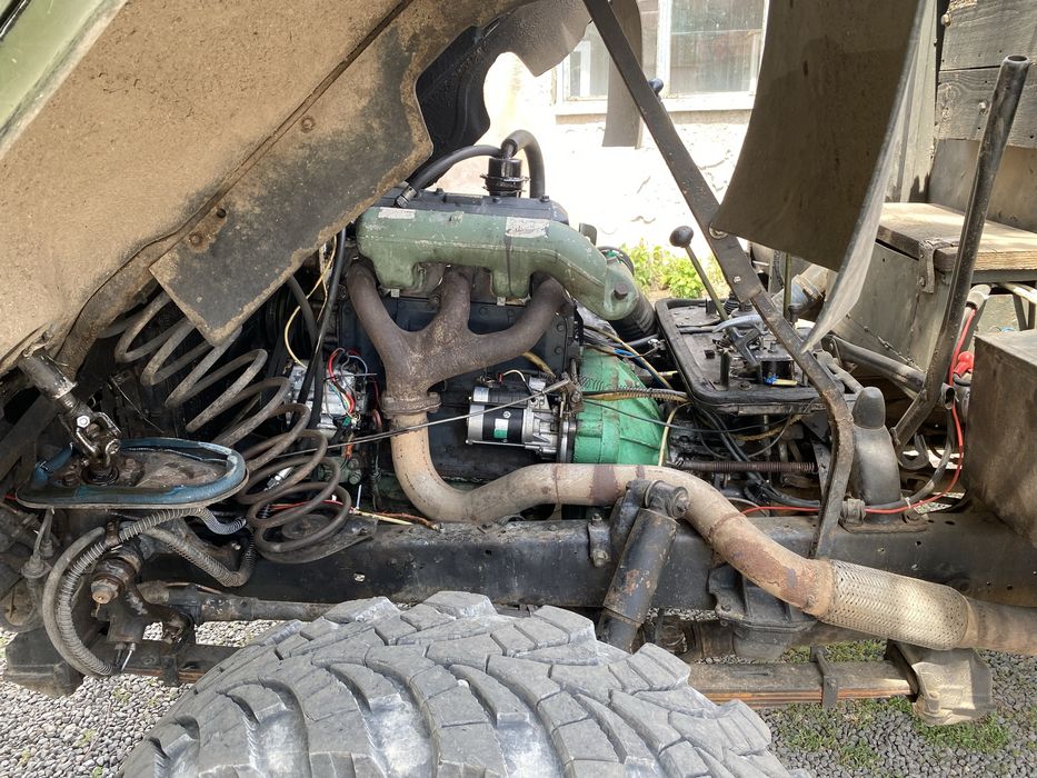 Газ 66 зіл мотор мерседес