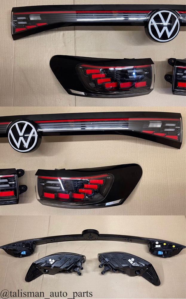 VW ID.4 id4 ID4 фонарь стоп ліхтар бленда центральний фонарь фара