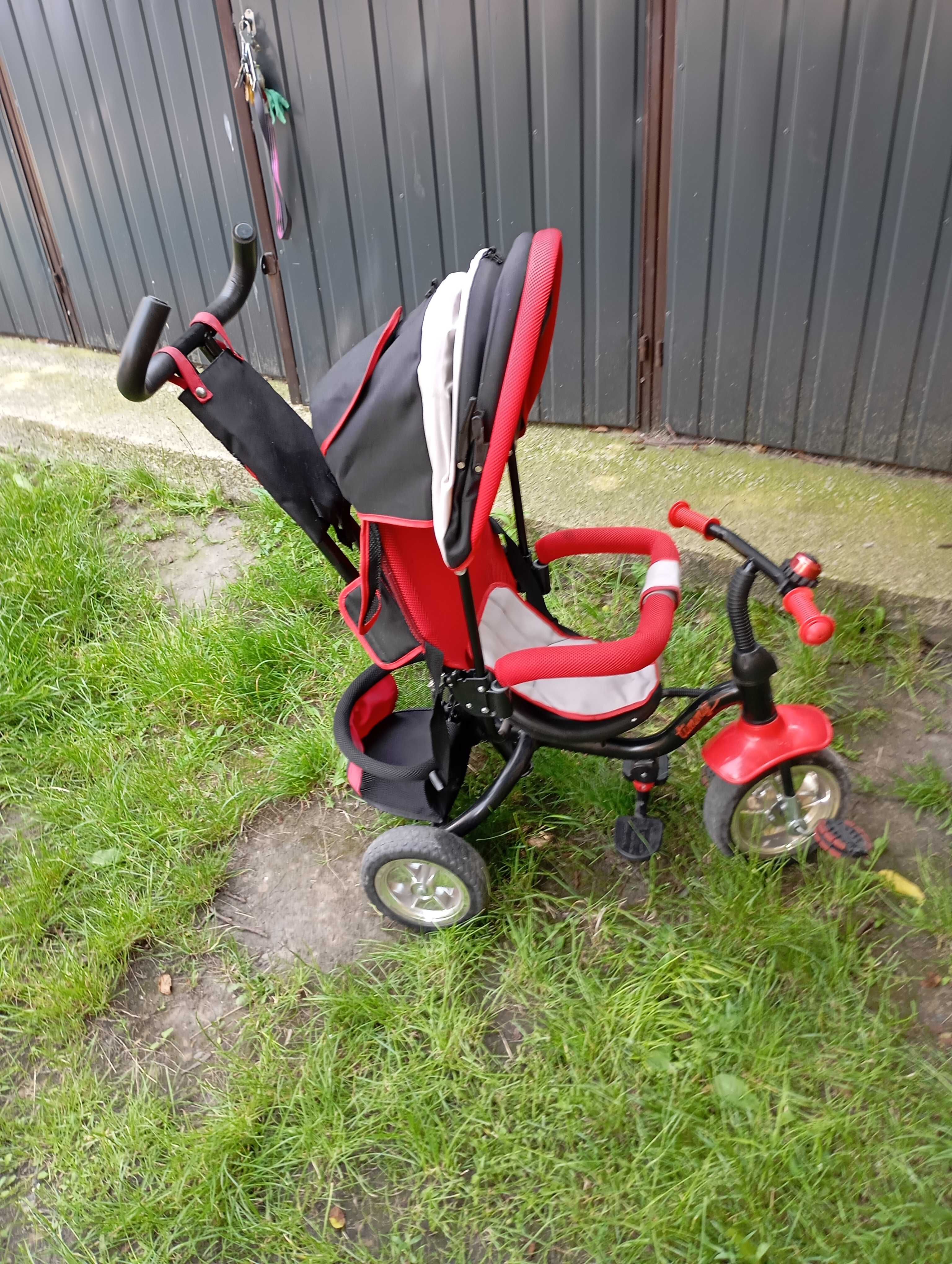 Rowerek 3-kolowy Timmy Red