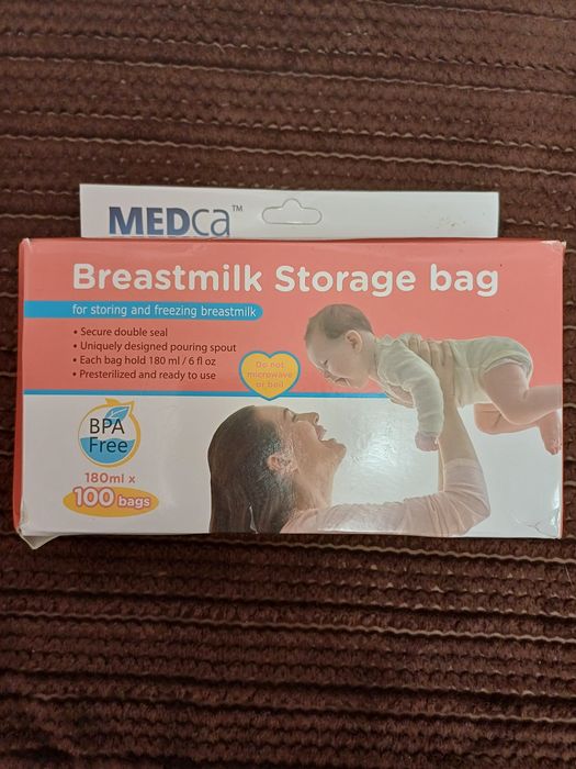 Продам пакеты для хранения грудного молока 100шт
