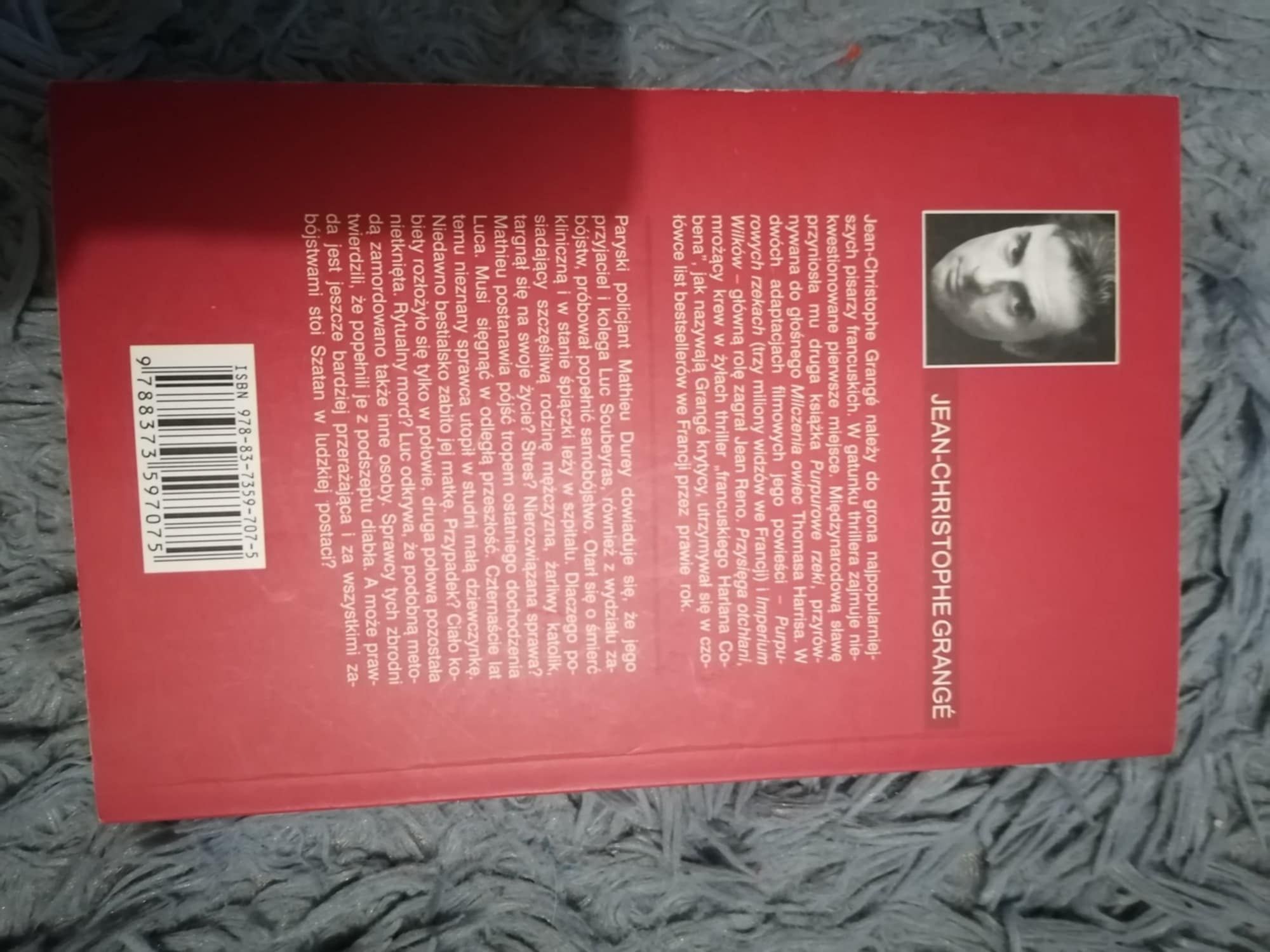 Książka przysięga otchłani Jean Christophe Grange