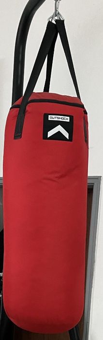 Saco de boxe vermelho
