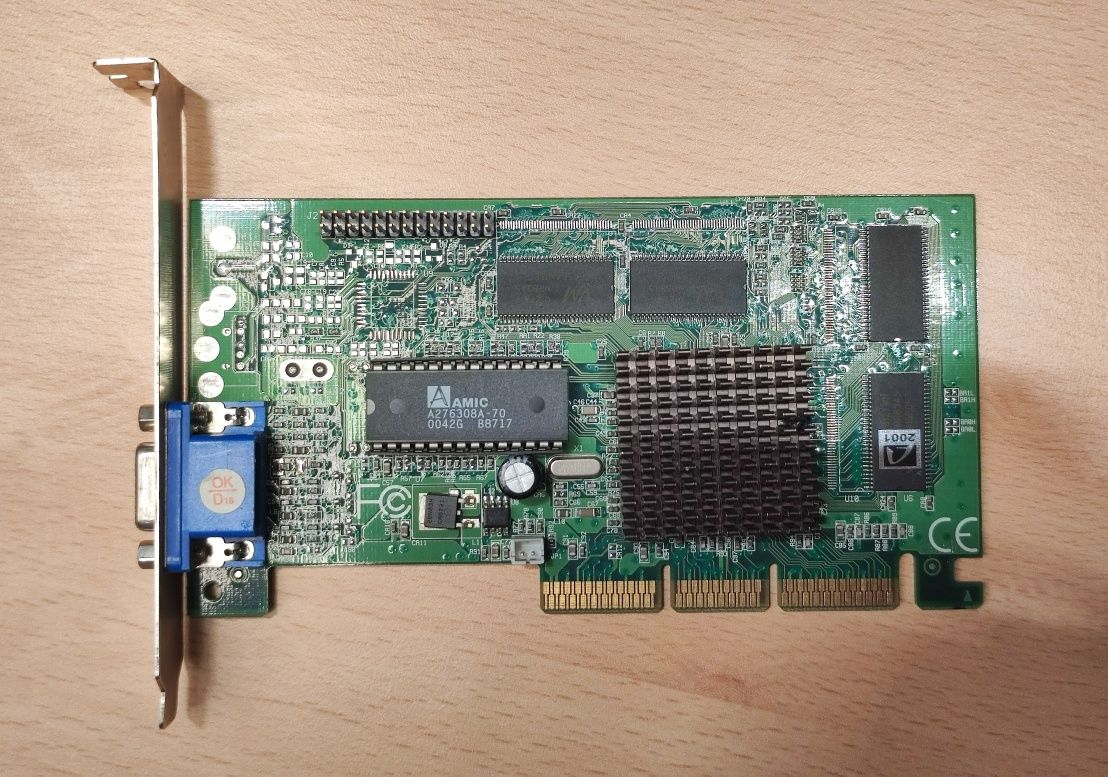 Nvidia Riva TNT2 32 MB AGP VGA Retro komputer