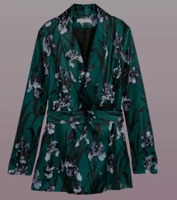 Marynarka H&M r 40 irysy satynowa poszukiwana