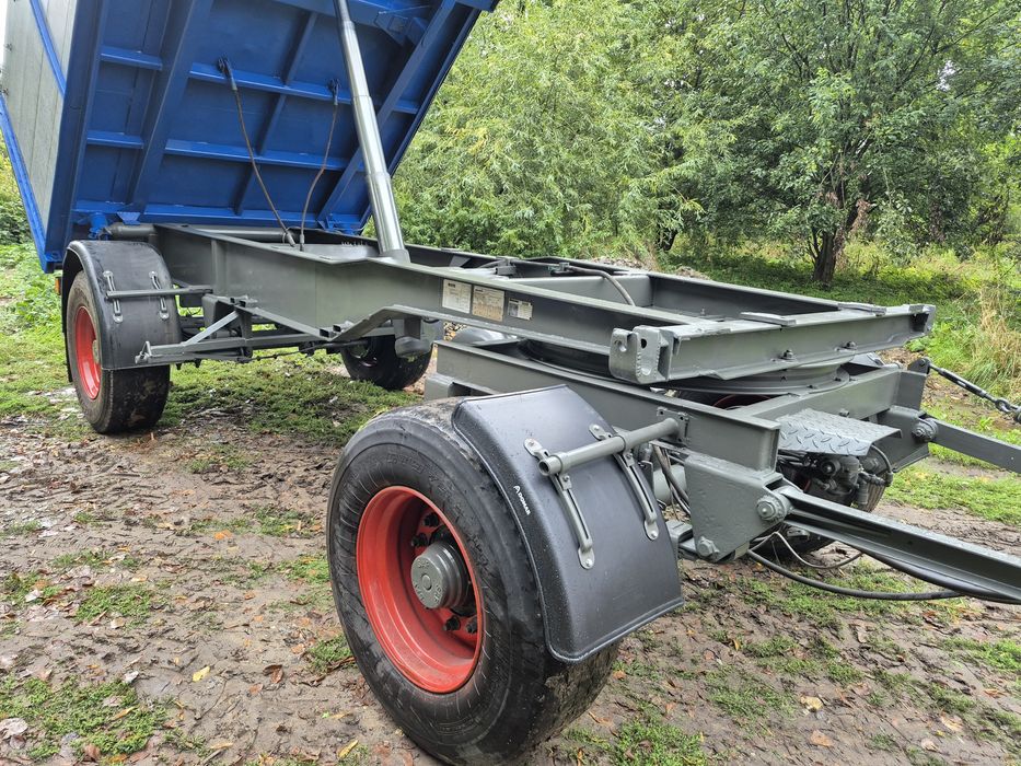 Przyczepa rolnicza MAFA lk18 Brandys bss 3 stronna hl hw