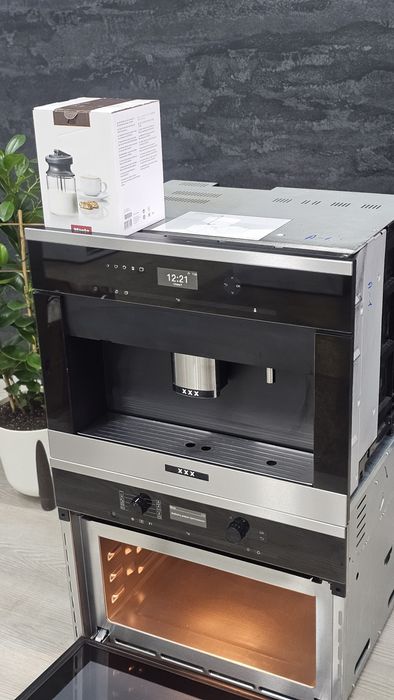 Колона 3в1 Духова + НВЧ + Кавомашина H6300 Cva 6401 Супер.сост