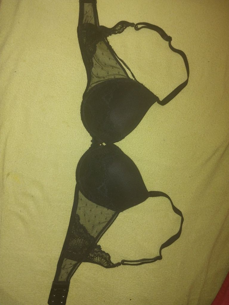 Stanik czarny Gatta 70 E push up  nowy.