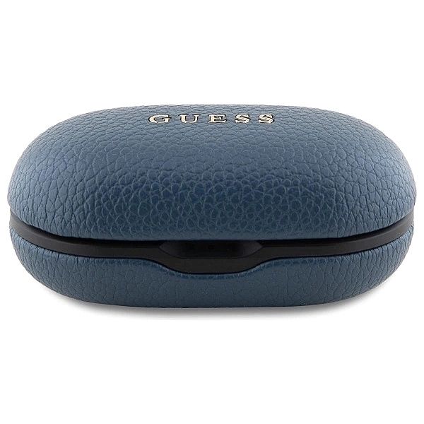 Słuchawki Bluetooth Guess Grained Classic Logo TWS + stacja dokująca -