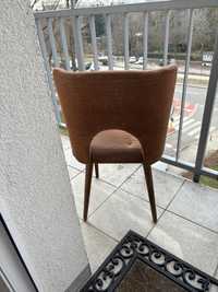 Krzesło PRL muszelka