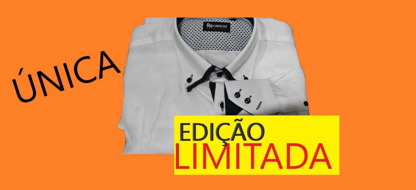 Camisa com 3 botões de punho