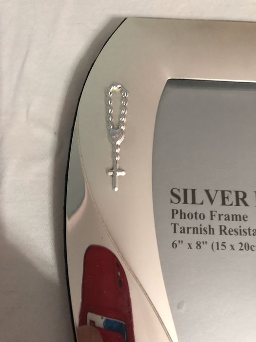 Moldura em prata Comunhão