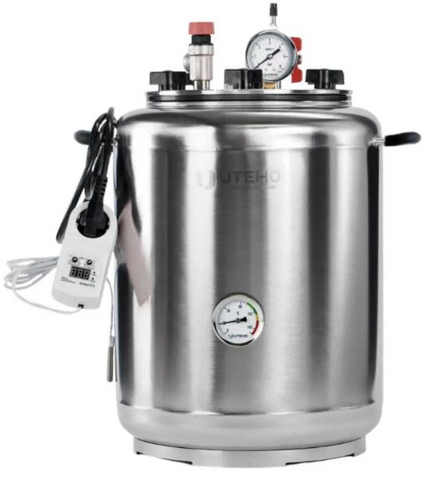 ЕЛЕКТРИЧНИЙ автоклав на 16 банок з нержавіючої сталі! ВІД ВИРОБНИКА!