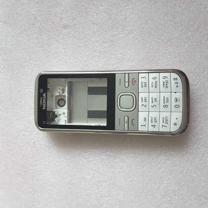Корпус телефона NOKIA С5 оригінал б/у білий.