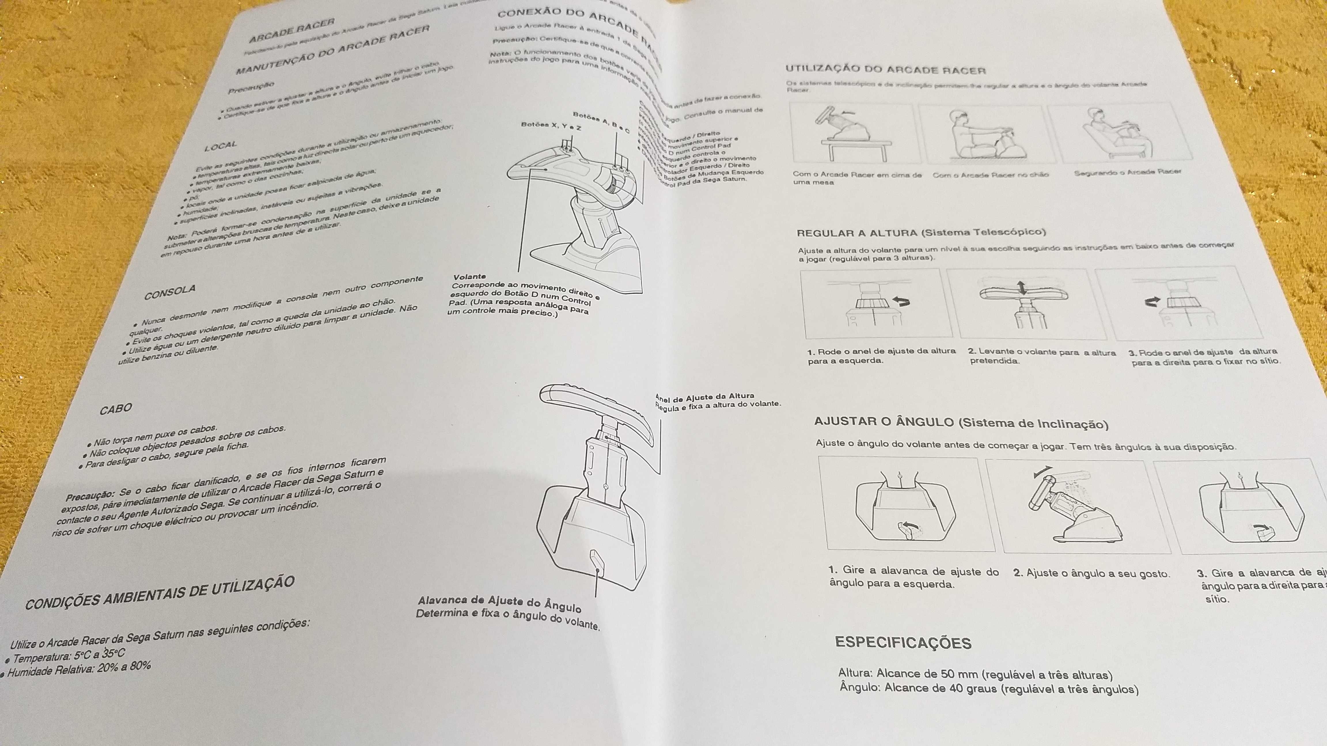 Manuais consolas Retro - Dreamcast - Wii - Xbox - Saturn - N64