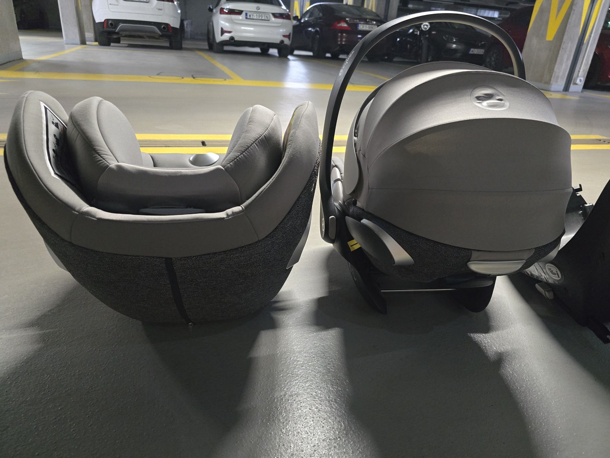 Kompletny zestaw fotelików Cybex: cloud Z i-size, sirona Z i obrotowa