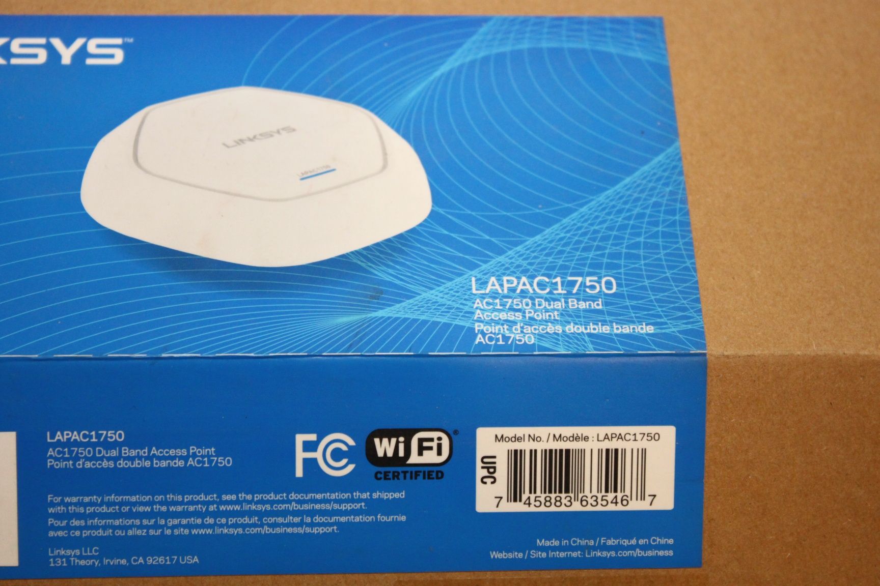 Точка доступа Linksys Lapac 1750