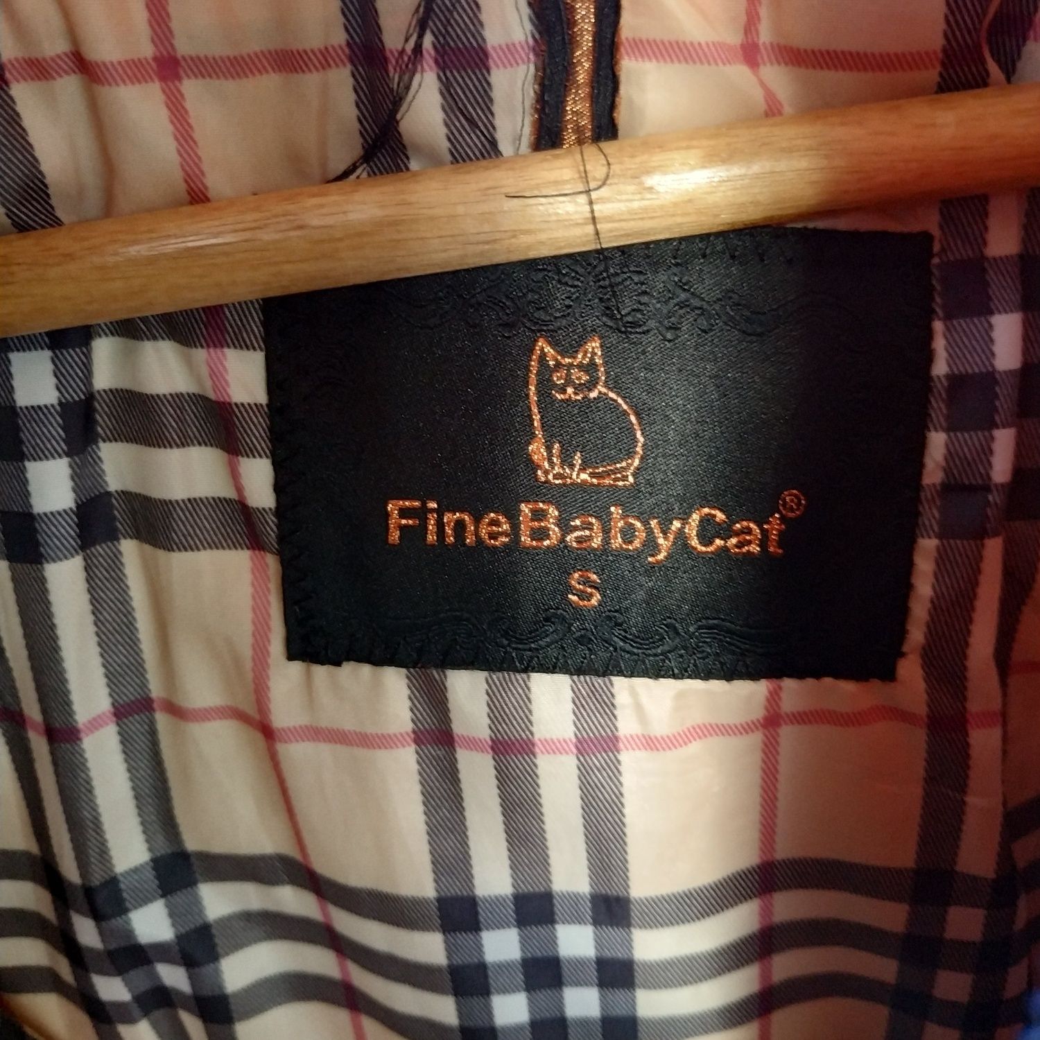 Пуховик fine baby cat