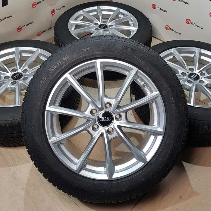 Диски Audi R18 5x112 A4 A6 A8 Q5 Q3 VW Tiguan Passat CC Alltrack Atlas