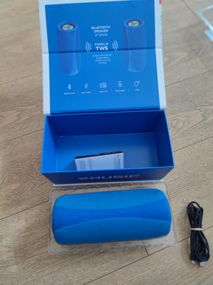 Głośnik bluetooth Xmusic BTS800B Niebieski