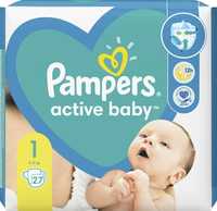 Підгузки Pampers Active Baby Розмір 1 2-5 кг 27 шт
