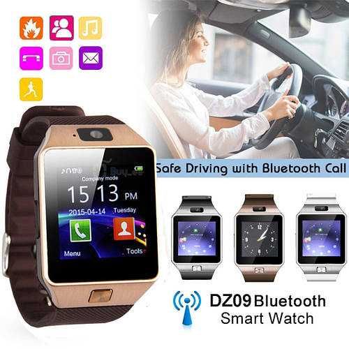 Умные смарт часы Smart Watch DZ09 поддержка Sim сенсорный экран
