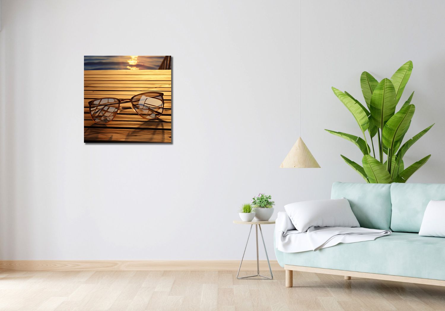 Obraz 60x60cm Lato w Odbiciu