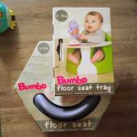 Assento ergonómico para bebés Bumbo floor seat. Com tabuleiro