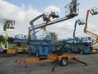 Podnośnik koszowy na przyczepie Manitou 120TH 12 m 230 V