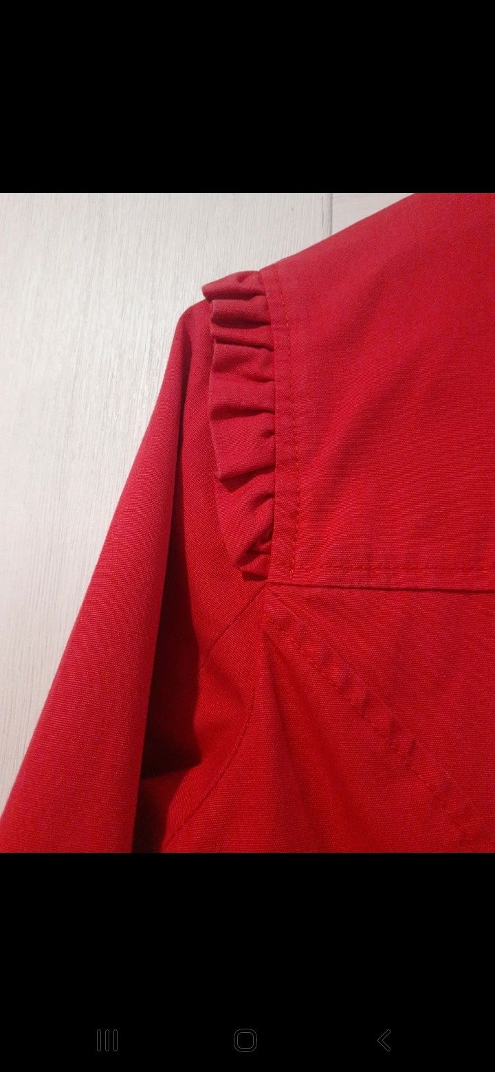 Czerwona kurtka ,, bombka" Mohito, rozmiar 38