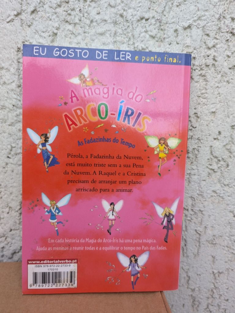 Conjunto 2 livros coleção "As Fadazinhas do Tempo"