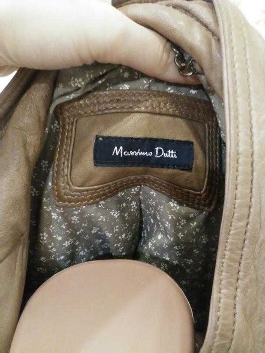 Кожаная куртка by massimo dutti