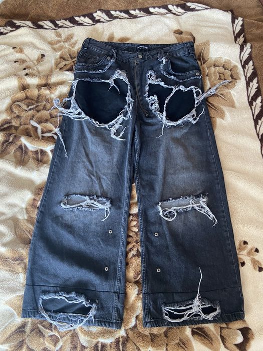 Джинси opium, baggy, flared, balenciaga, true religion,rick owens type