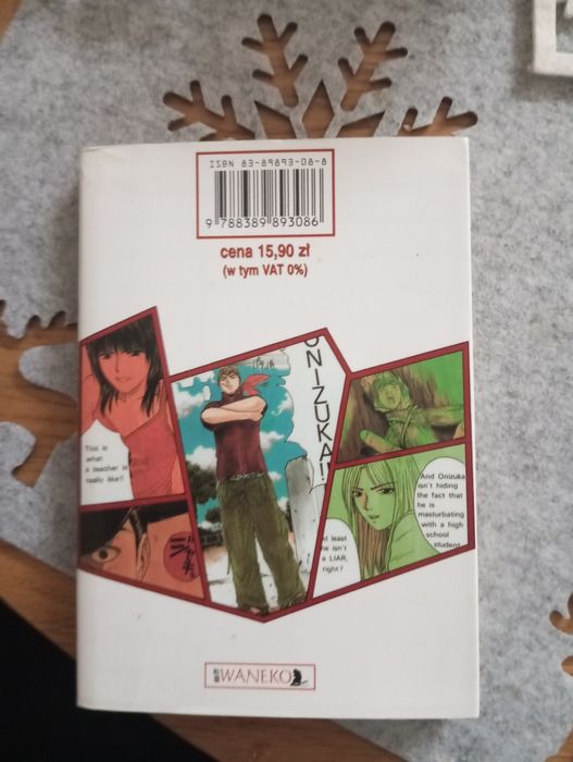 Sprzedam Tom 3 GTO mangi